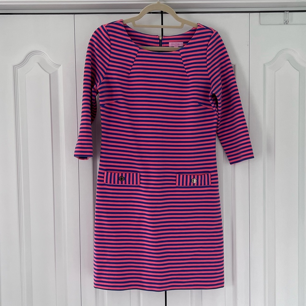 Lilly Striped Charlene Dress